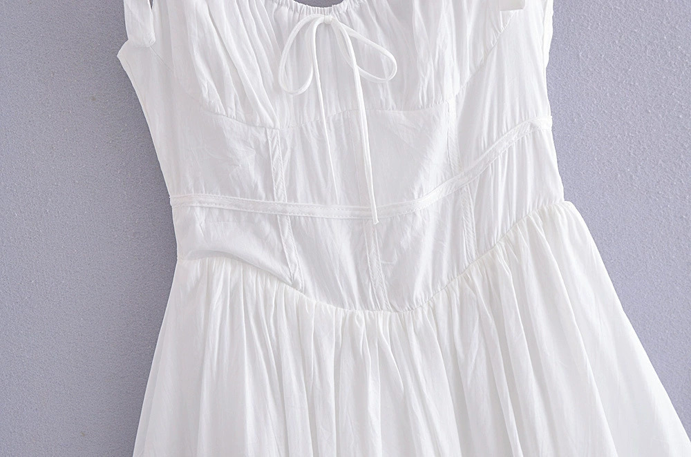 ZARA Fengxia Off White Strappy Dress